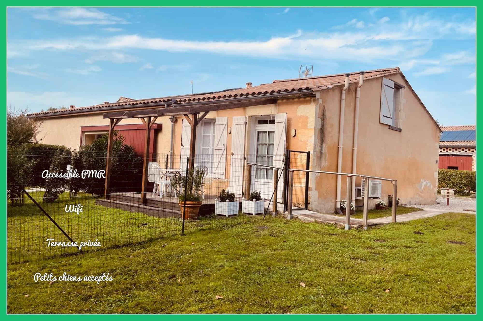 Les Gites Du Domaine De Ludeye Listrac-Médoc Exterior foto